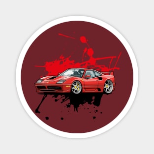 Customized Classic Cars Magnet